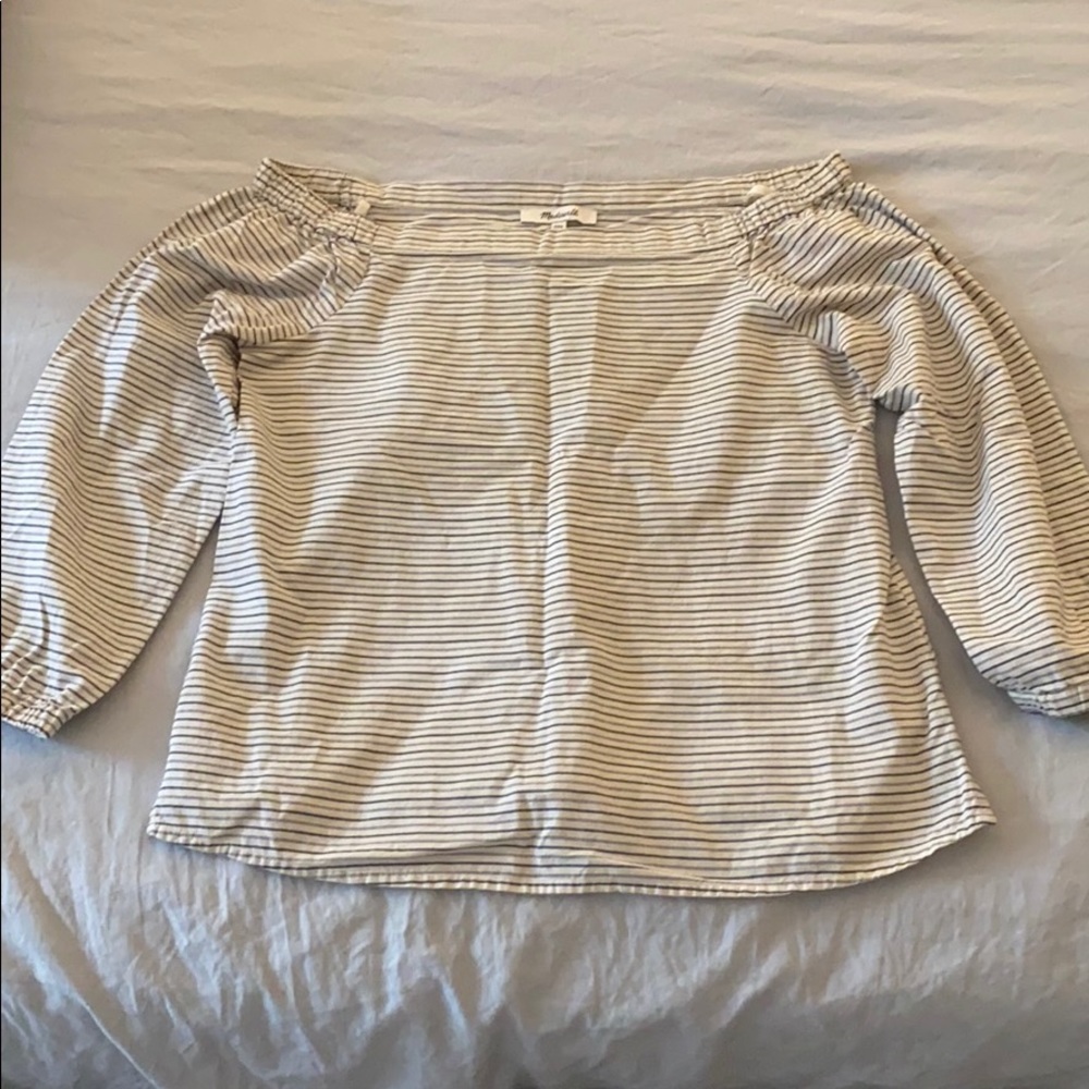 Madewell off the shoulder top